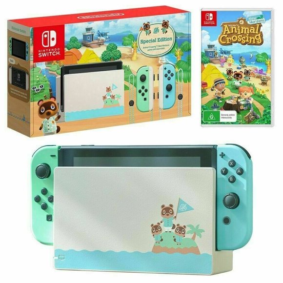 Nintendo Switch Animal Crossing: New Horizons Limited Edition Console SOLD - Picture 3 of 8